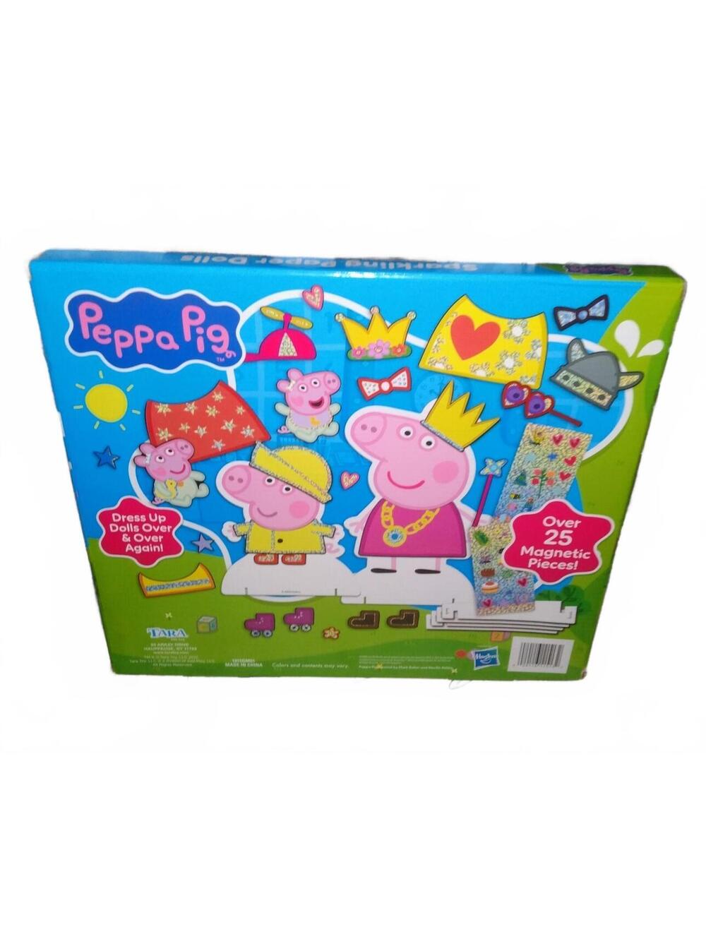 Magnetic Paper PEPPA PIG Sparkling & Stickers Over 25 Pieces